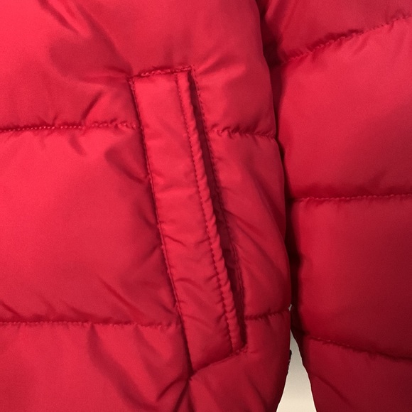 Nautica Toddler Boys Jaket Red Black Water Resistant Lightweight Hooded Size:7 - Picture 4 of 14